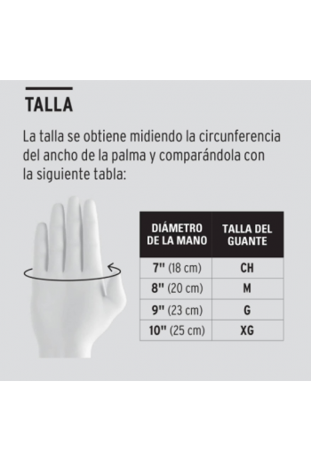 GU-122 Par de Guantes de Nylon Recubiertos de Nitrilo, Medianos 13294
