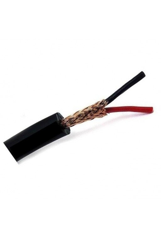 CABLE-2X24-MIC Cable para Microfono  2X24 Delgado 4.0MM Por Metro