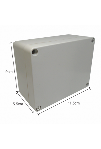 870-207 Caja de Plastico 11.5X9X5.5 Color Gris