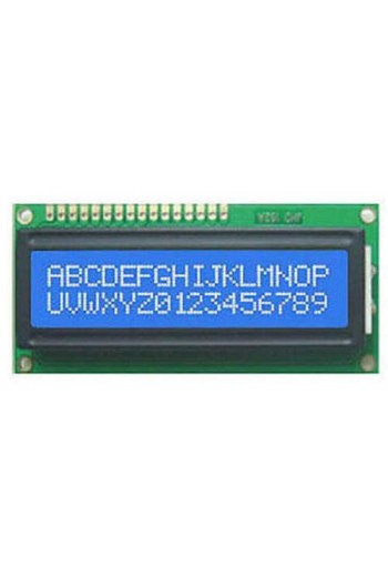 JHD-162ABLUE Display LCD Pantalla 16x2 1602A