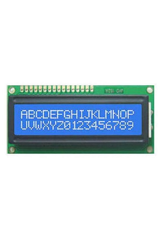 JHD-162ABLUE Display LCD Pantalla 16x2 1602A