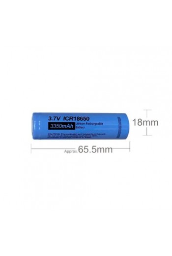 660-800 Batería Recargable de Litio 18650 LI-ION 3.7V 3200mA, HDCNR18650-3200-3.7V