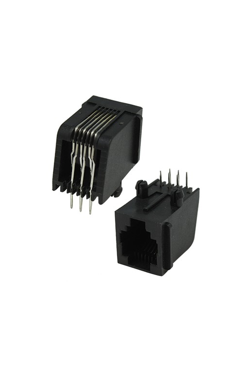 JACK-RJ11-RJ14 Conector jack con pines para PCB RJ11/RJ14