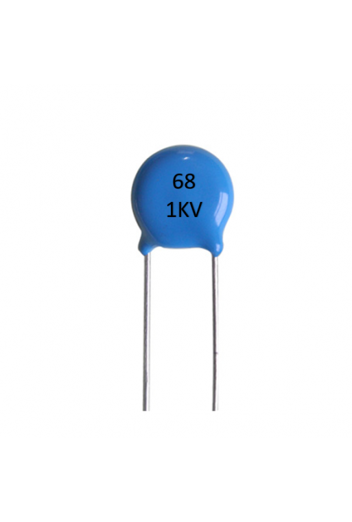 CC-68-1000V Capacitor cerámico 68pF