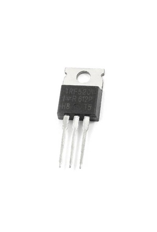 IRF520 Transistor MOSFET Canal N 100V 9.2A TO-220-3