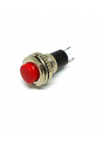835-219 Switch Push Button Rojo Normalmente Abierto