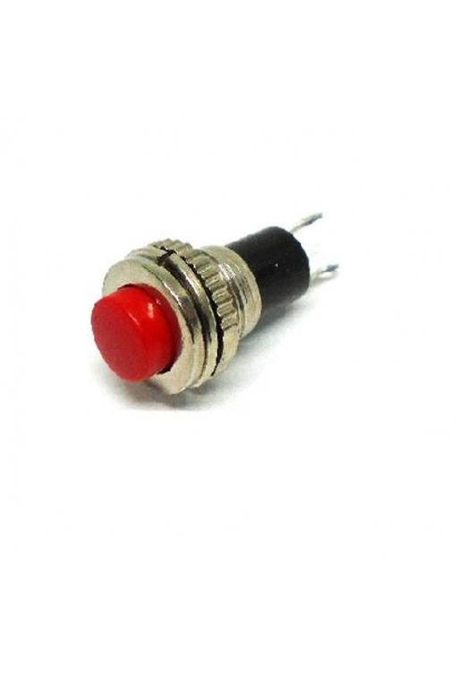 835-219 Switch Push Button Rojo Normalmente Abierto