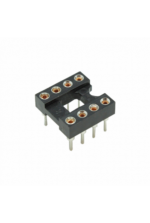 B8PM Base Holder Socket para Circuito Integrado de 8 Pines DIP Maquinado