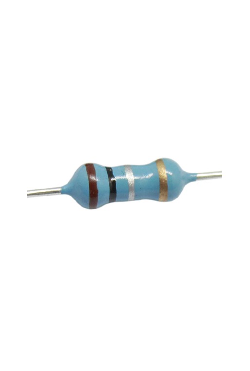 R0E1-1-2 Resistencia de Carbón 0.1 ohms 1/2W