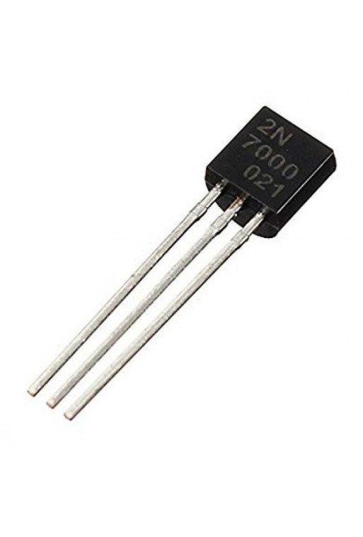 2N7000 Transistor MOSFET Canal N 60V 200mA TO-92-3