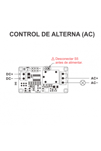 XS-244 Módulo Temporizador de Retardo Analógico de 0.1S a 3700s, Con Relevador