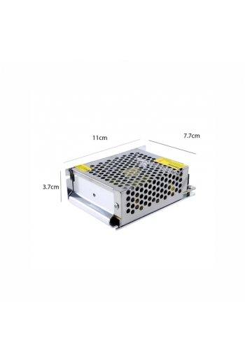 S-60-12 Fuente de Poder Conmutada 12V 5A 60W, Entrada 110-220VAC