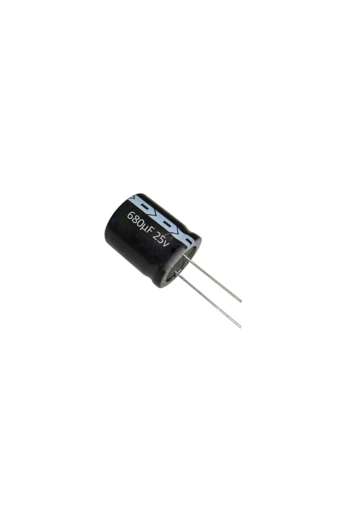 CE-680-25V Capacitor Electrolítico 680uF 25V 105C Radial