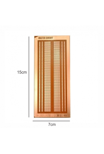 PFP-7X15 Placa Fenolica Perforada Tipo Proto 7x15cm (690-800)