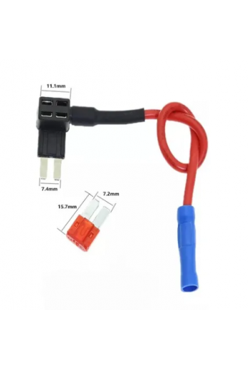 255-940 Adaptador Automotriz para Porta Fusible de Clavija Mini con Derivación