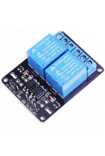 XS-78 Modulo de 2 Relevadores 5V