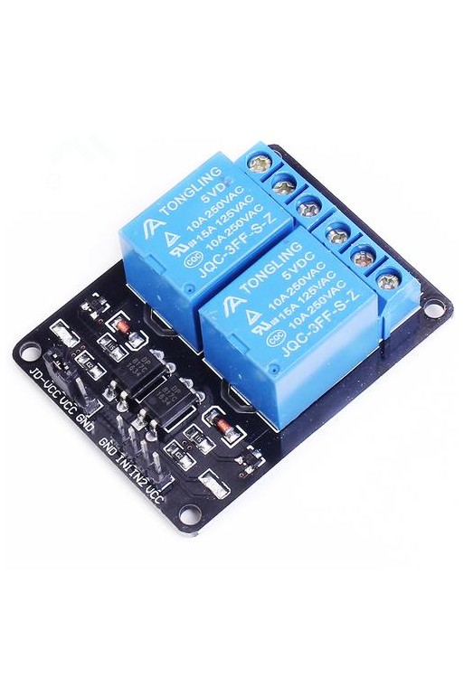 XS-78 Modulo de 2 Relevadores 5V