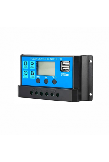 XS-439 Controlador de Carga Solar 30A 12V 24V
