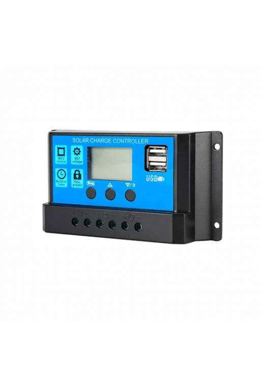 XS-439 Controlador de Carga Solar 30A 12V 24V