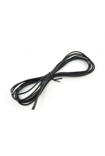 ALA24-NEG Alambre Calibre 24 para Proto Color Negro Por Metro (690-828)