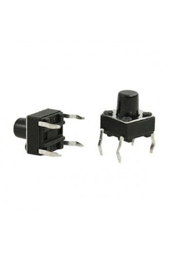 835-604 Mini Switch Cuadrado Chico 4 Pines Boton 3.5mm