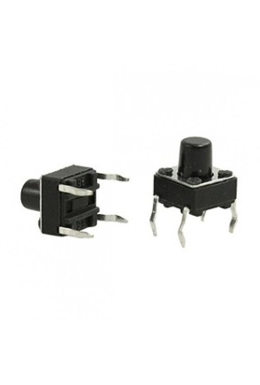 835-604 Mini Switch Cuadrado Chico 4 Pines Boton 3.5mm