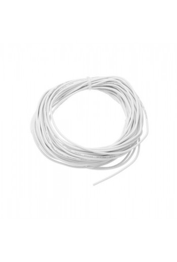 ALA24-BLC Alambre Calibre 24 para Proto Color Blanco Por Metro (690-823)