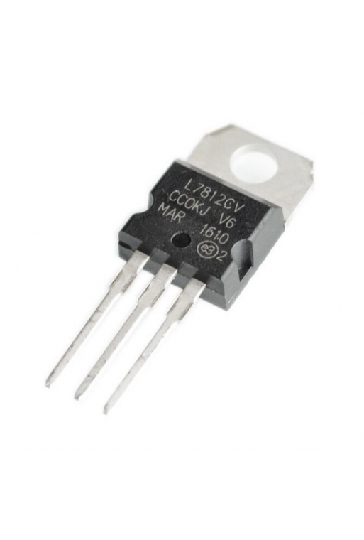 L7812CV Regulador de Voltaje Positivo 12V 1A TO-220-3