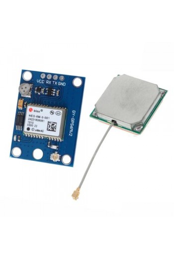 XS-237 Modulo GPS Ublox NEO-6M con EEPROM MWC/AeroQuad y con Antena Flight Control GY-NEO6MV2