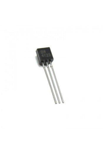 2N4123 Transistor BJT NPN 30V 200mA TO-92-3