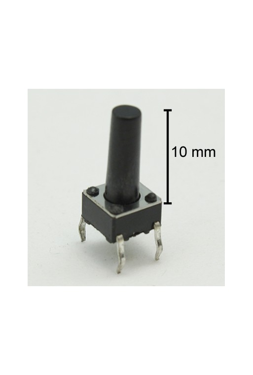 835-1042 Mini Switch Cuadrado Chico 4 Pines Boton