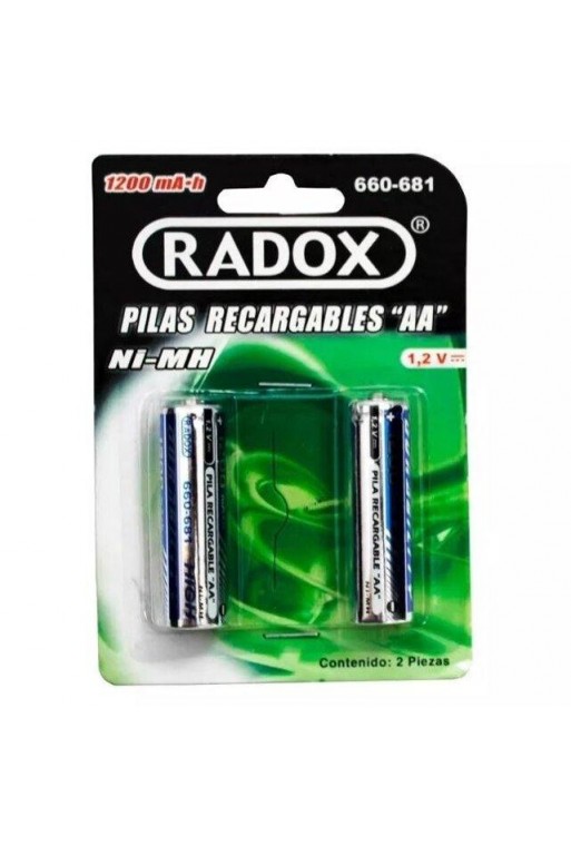 660-681 Bateria Recargable AA NI-MH 1.2V 1200mA