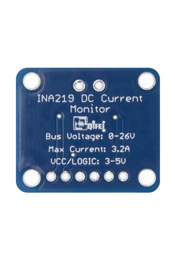 XS-409 Sensor de Corriente Continua DC, INA219 3V-5V, Comunicacion I2C IIC