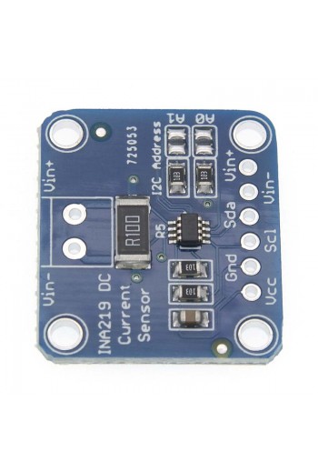 XS-409 Sensor de Corriente Continua DC, INA219 3V-5V, Comunicacion I2C IIC