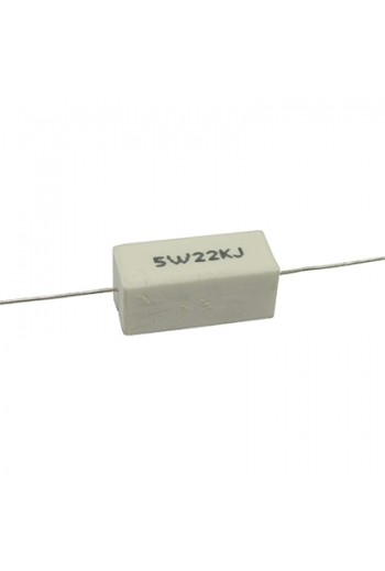 R22K-5W Resistencia a 5W 22K Ohms