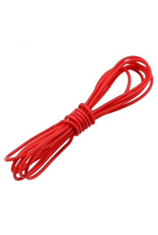 CAB22-EST-ROJ VIAKON Cable Estañado 22AWG Automotriz