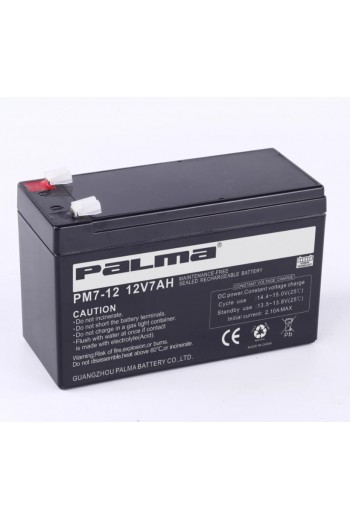 DS12-7 Batería Recargable Sellada de Acido Plomo 12V 7Ah PM7-12