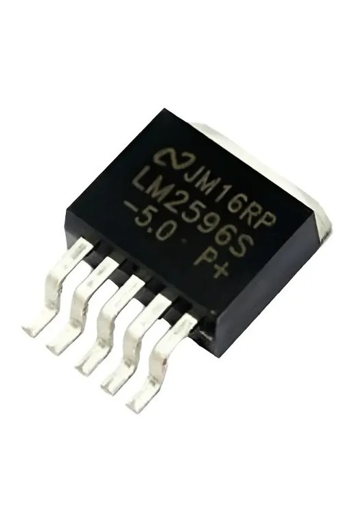 LM2596S-5.0 Regulador de Voltaje STEP DOWN 5V 3A TO-263-5 SMD