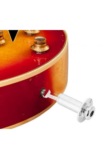 705-103 Jack 6.3mm para Bajo, Para Guitarra, Color Negro, Tipo T3-BK