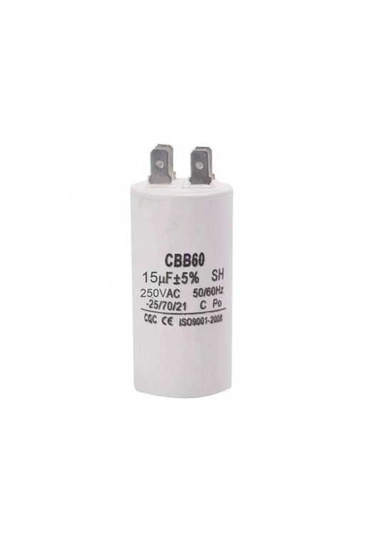 CTA-15-250V Capacitor de Arranque Trabajo 15uF 250V