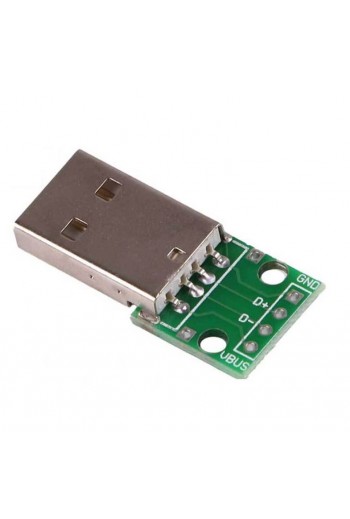 XS-479 Modulo Adaptador USB Tipo A, Terminales con Pines para Proto DIP, Serie ADPT