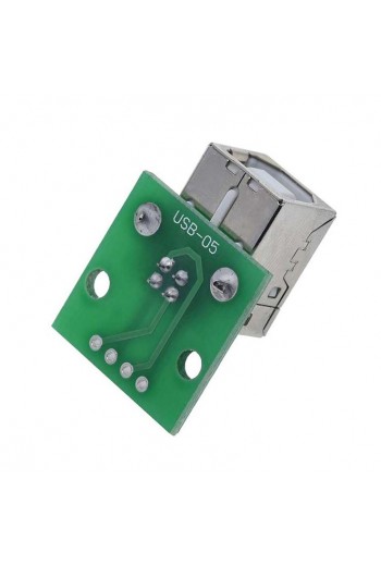 XS-483 Modulo Adaptador USB Tipo B, Terminales con Pines para Proto DIP, Serie ADPT