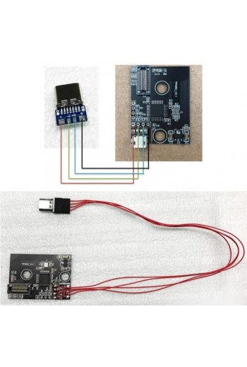 XS-484 Modulo Adaptador USB Tipo C, Hembra, 4 Terminales, Serie ADPT JRC-B008