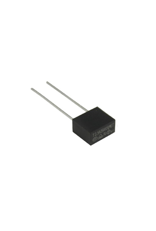 255-1210  Fusible Rectangular Lento 2.5A 250VAC SS-5H-2.5A-AP