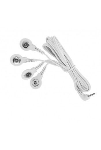XS-606 Cable para Electrodos TENS ECG 4 Vias Latiguillos Electrocardiograma
