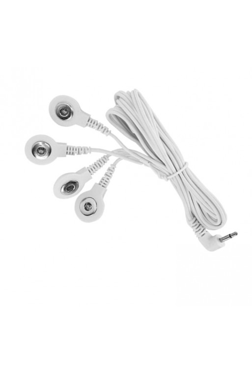 XS-606 Cable para Electrodos TENS ECG 4 Vias Latiguillos Electrocardiograma