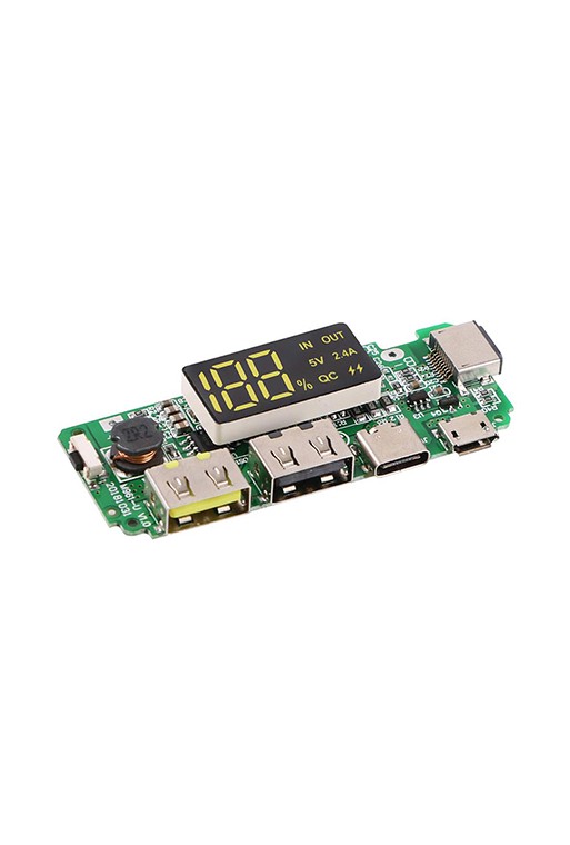 XS-605 Modulo  de Carga para Baterías de Litio con Pantalla