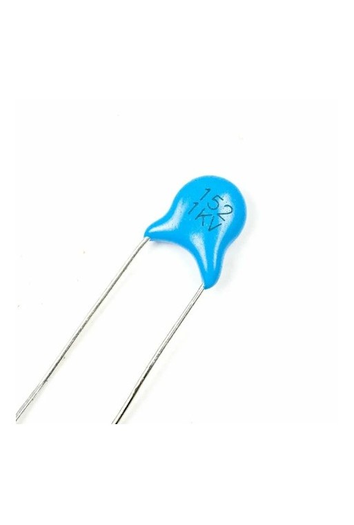 CP-.0015-1000V Capacitor de Poliester .0015uF 1KV 1000V -152-