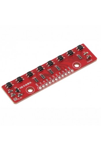 XS-386 Modulo Detector Infrarrojo de 8 Canales QTR-8A