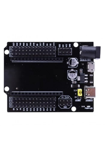 XS-608 Tarjeta de Expansión para ESP32 30 Pines, Puerto Tipo C